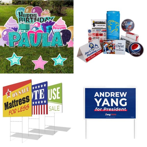 PP Corrugated Plastic Corflute Signs Polypropylene Customized