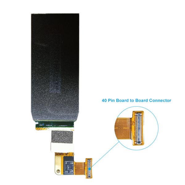 1.91 Inch Amoled Display Screen 240x536 MIPI Interface 350cd/M2 Driving IC RM67162