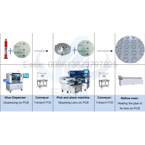 High Speed SMT Glue Dispenser Adjustable Pressure Pnumatic Solder Paste Dispensing Machine