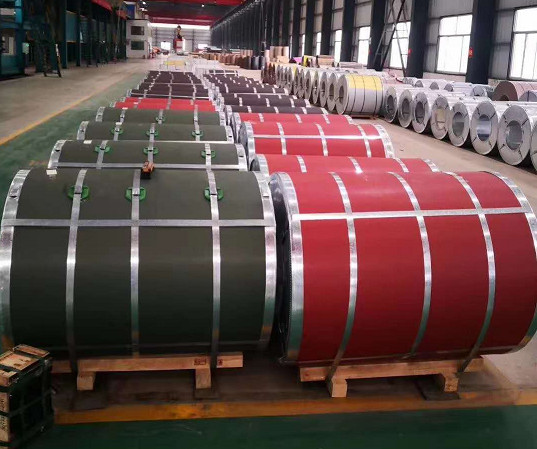Polyester 0.3-0.8mm PPGL Pattern Embossed Textured/Matt Prepainted Galvanized Steel Coil PE, PVDF, HDP, SMP