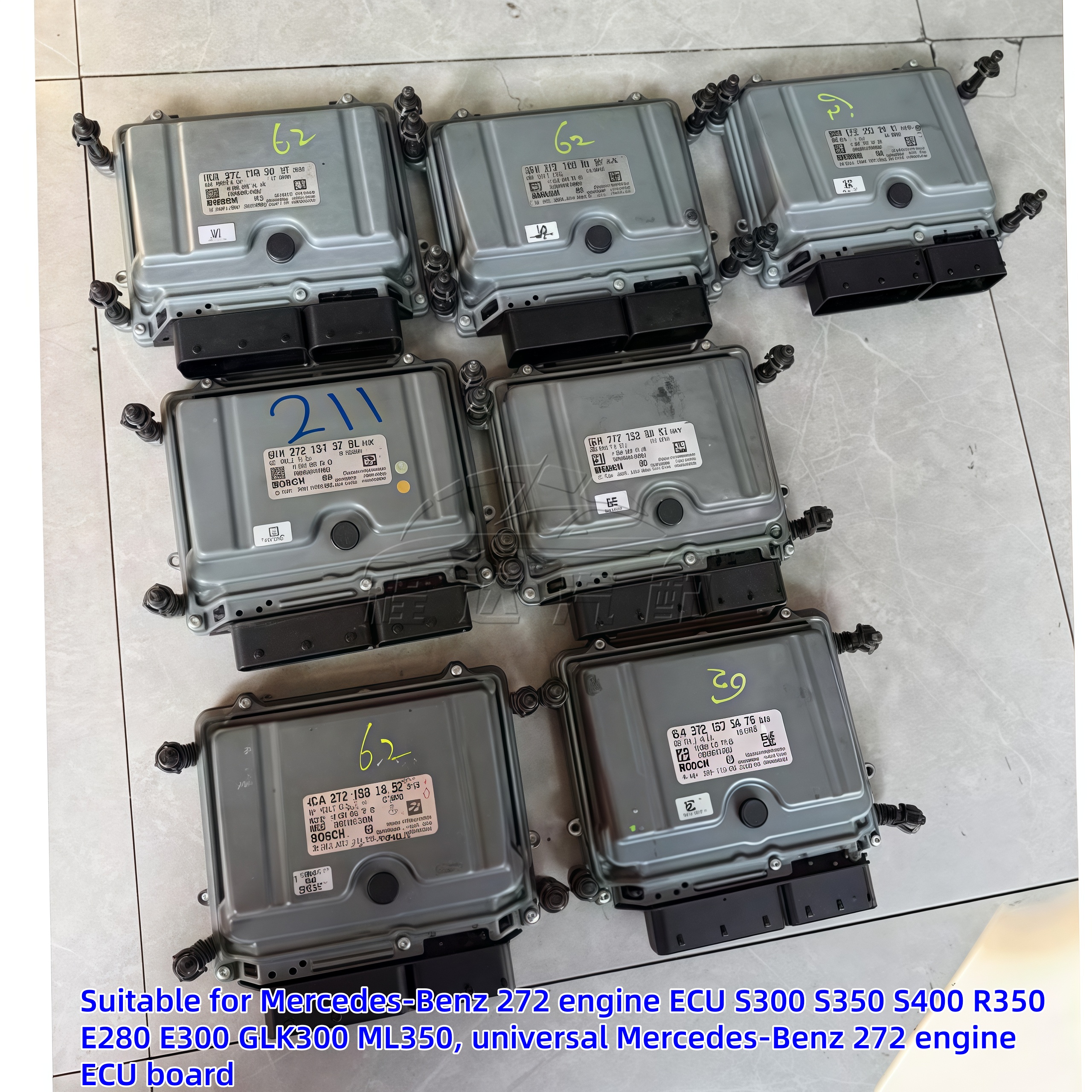 Online Programmable ME9.7 ECU 2721531192 High-Performance Engine Control Unit for Benz ML350 272 Ecu Fix Misfire & Boost Power