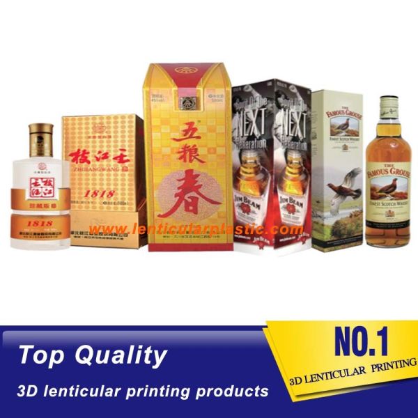 High Definition Lenticular 3D Card Printing Custom Printing 3D Depth Effect Lenticular Sheet 3D Lenticular Poster