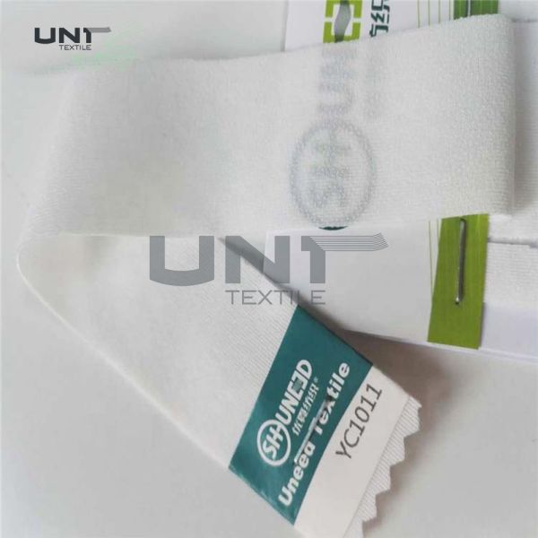 Plain Weave Big Elasticity Waistband Interlining Material For Pants Waist