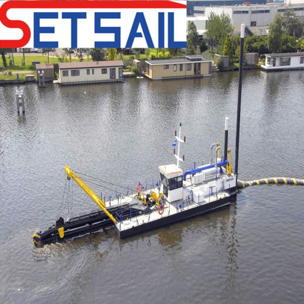 Customized Hydraulic 8 Inch Cutter Suction Mud Dredger for River Excavation Project