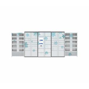 Snacks Machine Locker Qr Code Payment Method Remote Platform