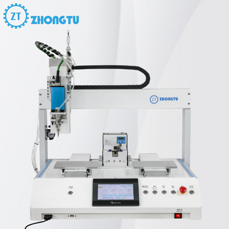 Programmable Desktop Automatic Screw Locking Robot for electronic assembly