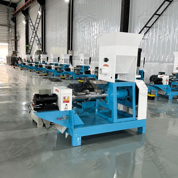 Tilapia Automatic High Quality Floating Fish Feed Machine Anime Rape Pellet Machine Capacity Floating Pellet Fish Feed Production Line Making Mixing
