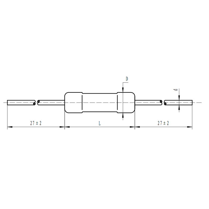 RXF11 Varnished Wirewound Resistor