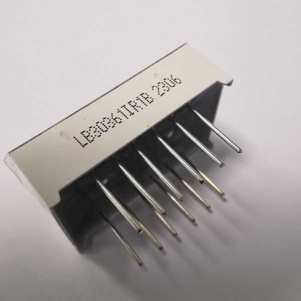 Super Bright Red 0.36-Inch (9.2mm) 3-Digit 7-Segment Common Anode LED Display for Temperature/Humidity Indicators