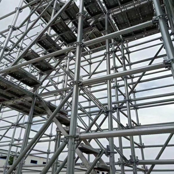Hot dip Galvanized Ringlock System Scaffolding for Scaffold Building Construction Tools