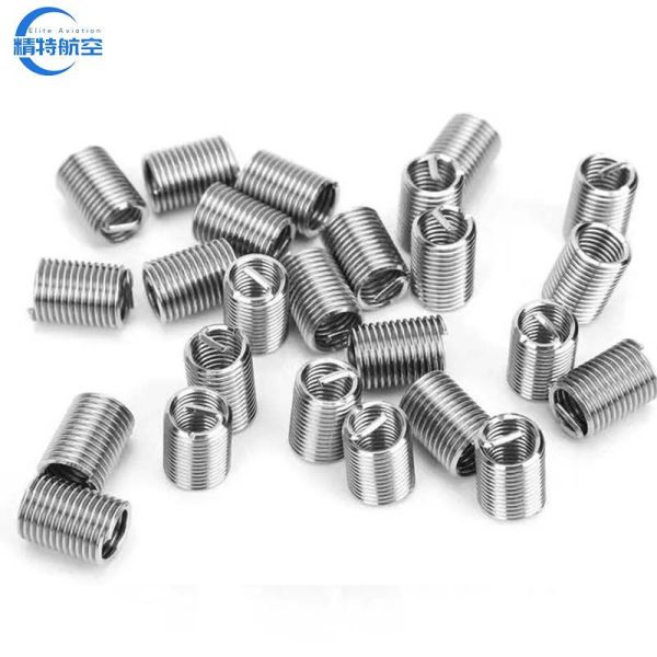 Effortless Insertion Easy to Install Helical Recoil Insert Wire Thread Insert for Metric Thread Sizes