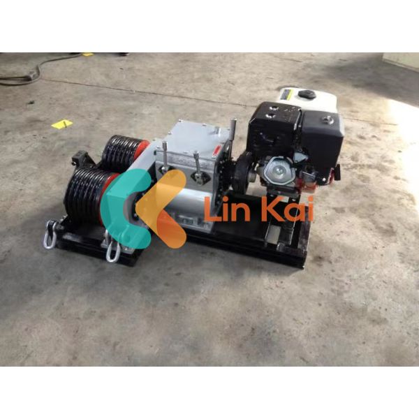 5 Ton Heavy Duty Double Capstan Cable Winch With Six Speed Gearbox