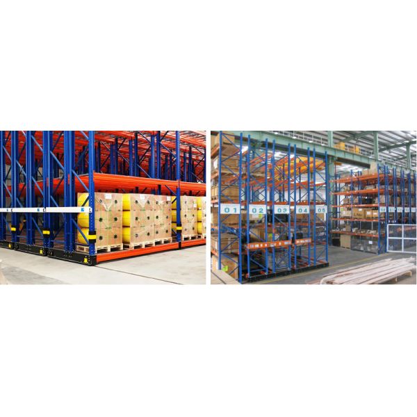 C02：High Density Steel Automatic Electric Movable Racking Warehouse Storage Electrical Motorized Mobile Rack
