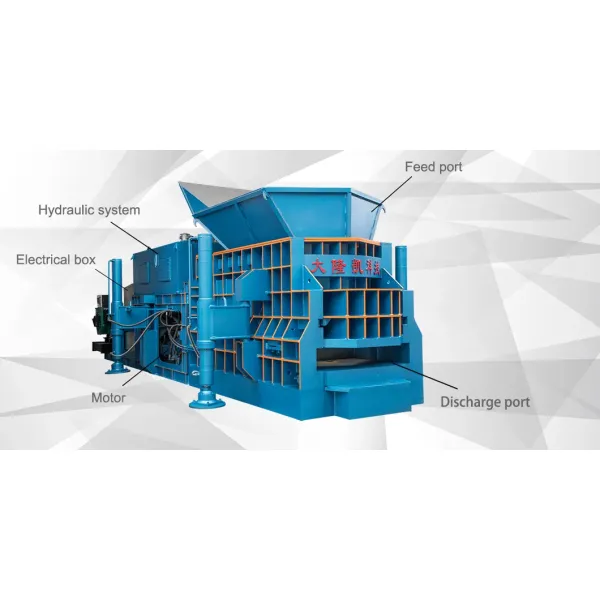 WS-315 Horizontal Automatic Gantry Shear with 3150kn Max Cutting Force 800mm Blade Length and 3-5t/H Production Rate