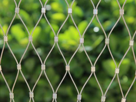 Stainless Steel Wire rope aviary mesh