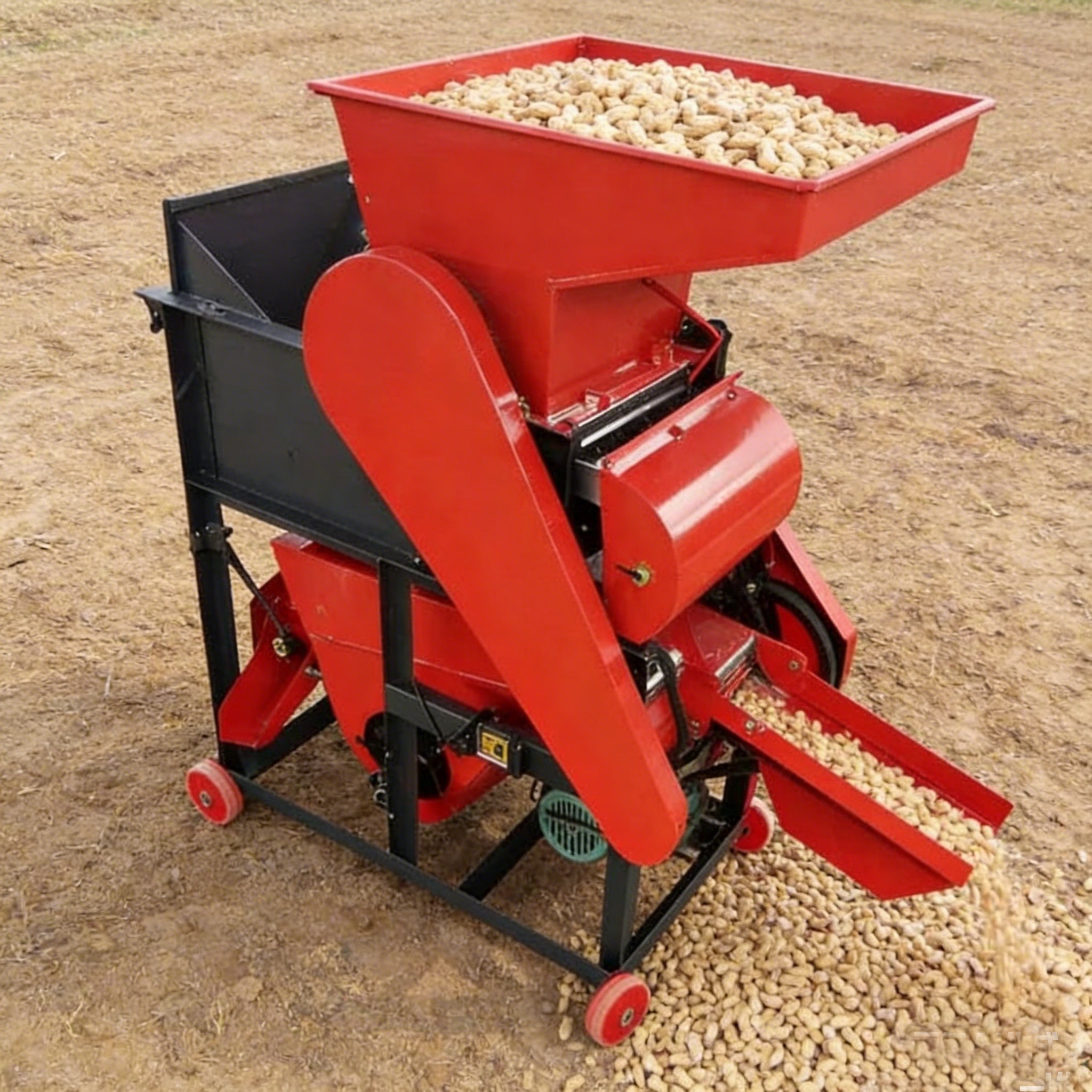 Durable Peanut Shelling Machine Adjustable Precision Effortless Operation