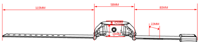 waterproof 70mA 5V IP68 5M Gps Watch Tracking Device