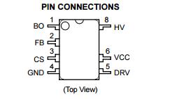 NCP1337P Integrated Circuit Chip PWM Current−Mode Controller for Free Running Quasi−Resonant Operation