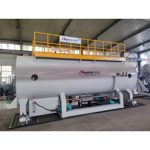 Automatic Single-Screw HDPE Pre-Insulated Pipe Machine with Vacuum Sizing for Polyurethane Foam Pipe Production