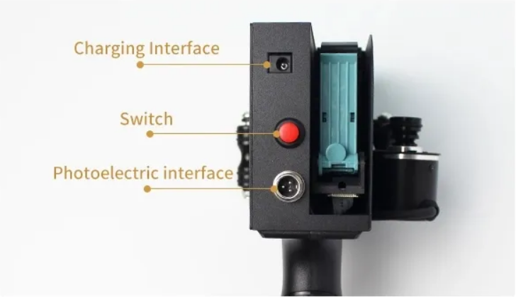 Portable Industrial Handheld Inkjet Printer for Carton Printing on Various Materials