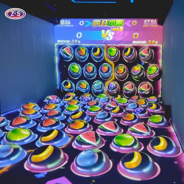 Interactive Projection Technology Immersive Bouncing Sphere For Interactive Play