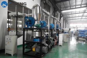 China SMW 400 PVC Scrap Pulverizer , Plastic Powder Making Machine One Year Warranty on sale