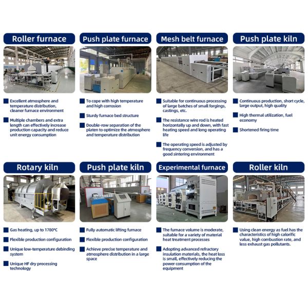 Automatic Control High Temperature Sintering Furnace Multi Zone Adjustable Feeding Speed