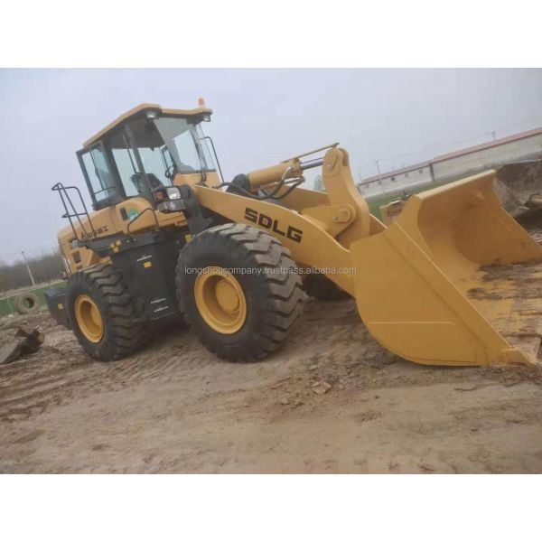 Used Front Loader 92 KW Wheel Loader Original 955F Second Hand Loader