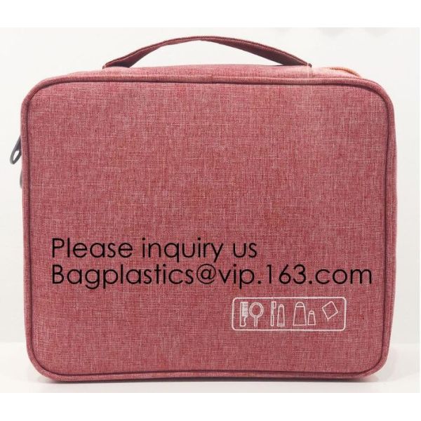 Custom Private Logo Travel Accessories Laundry Pouch 4pcs Packing Cubes Set Compression Travel Cubes, bagease, bagplasti