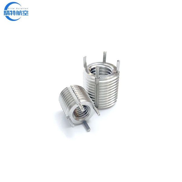 Stainless Steel Key Insert M2-M24 Key Locking Solid Wall Threaded Insert Keysert for Customized Applications