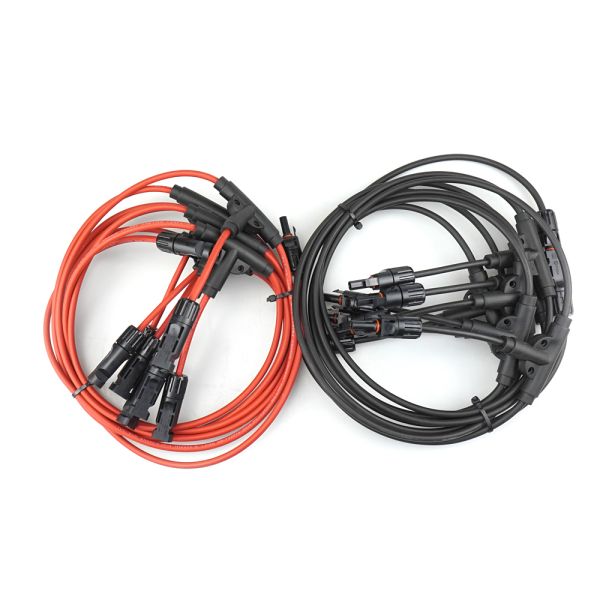 CE Parallel Solar Panel Y Connector High Temperature Resistant