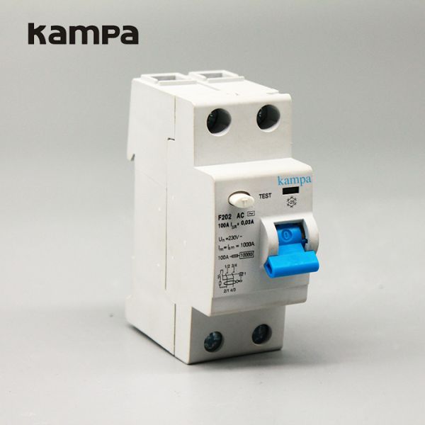 Kampa Factory supply best price F202 40A Residual Current Circuit Breaker RCCB