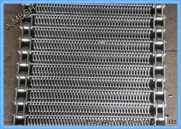 Buy 304 316 Ss Wire Mesh Conveyor , Stainless Steel Conveyors Food Processing at wholesale prices