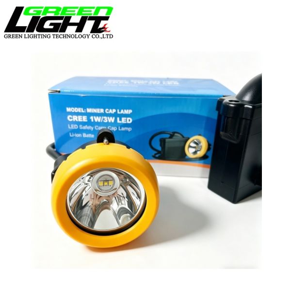 Explosion Proof Mining Lamp Miner Headlight Rechargeable IP68 Waterproof 7.8Ah