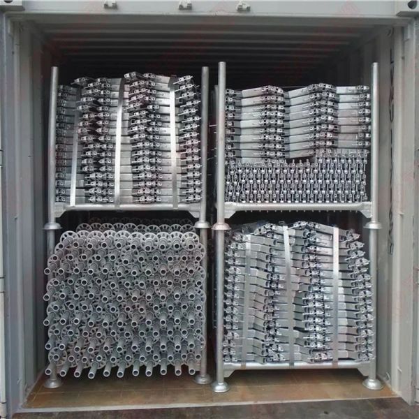 Sturdy Multidirectional Scaffolding with 0.73m-3.07m Ledger Lengths Customizable