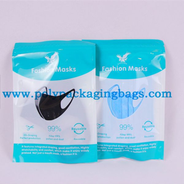 Customized Recyclable N94 Packaging Zipper Bag