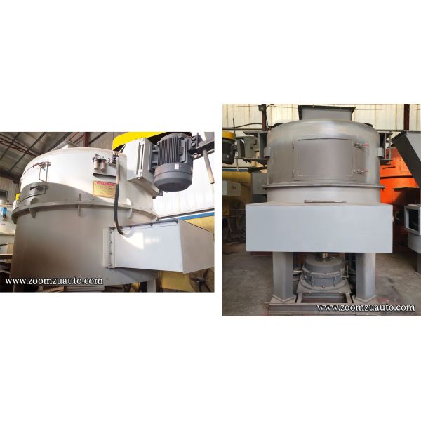 High Speed Rotary Foundry Sand Mixer Machine For Casting Workshop 55kW 75kw