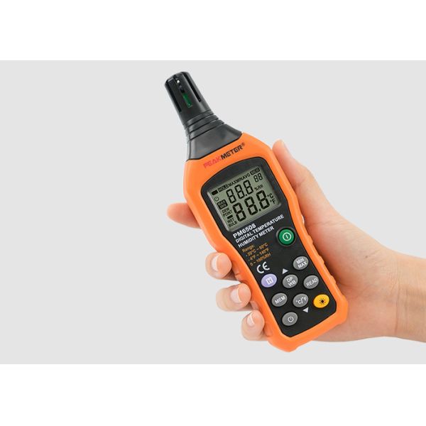 High Accuracy Digital Thermometer Humidity Meter With °C / °F Unit Selection