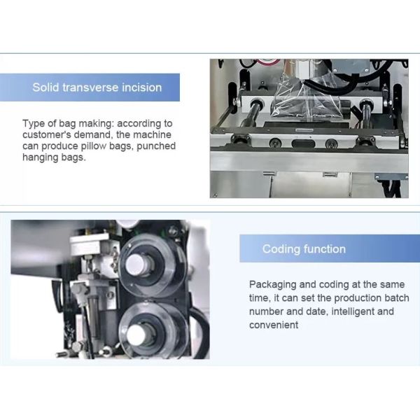 Multifunctional Automated Packaging Machine PLC Control For Fried Food