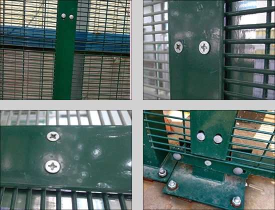 Custom Color 358 Security Fence Eco Friendly Professional Structure Designed