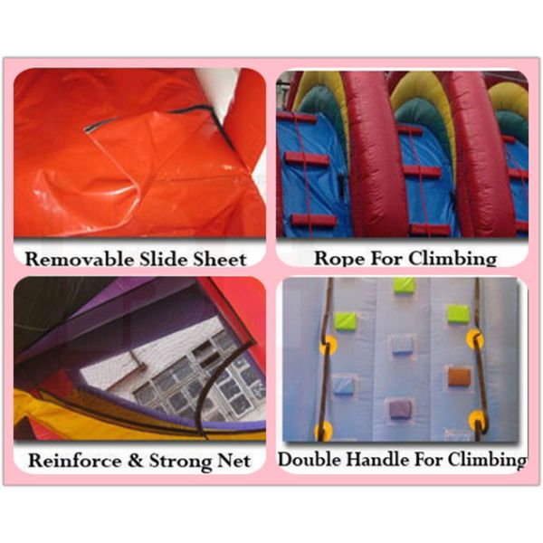 Interactive Game Inflatable Gladiator Jousting Ring With Joust Stick