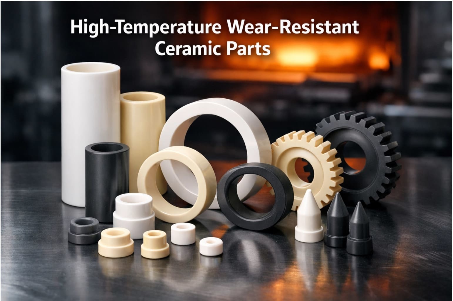 High Performance Industrial Technical Ceramic Components Custom Ceramic Parts