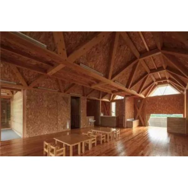 Indoor Usage ±10% Oriented Strand Board Flooring With Combine Materials Density Tolorance