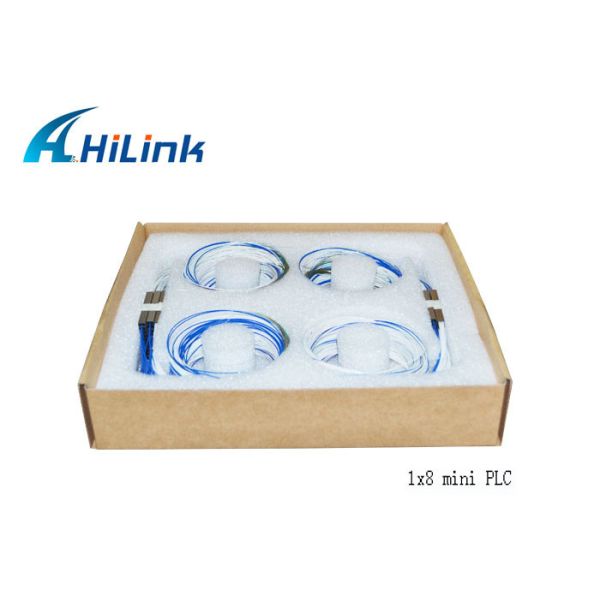 Micro Steel Box UPC Micro PLC Optical Splitter 1X16 1X4 connectors