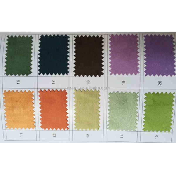 Soft and Comfortable 100% Polyester Microfiber Suede Fabric for Sofa