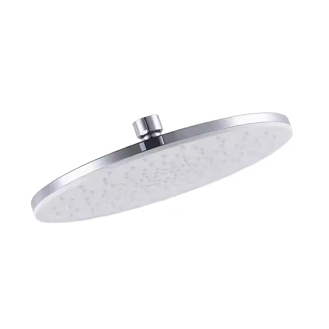 Shower head water flow demonstration