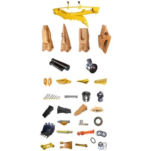 Excavator Bucket Teeth Pins GET Parts Casting Forging Construction Machine Durable