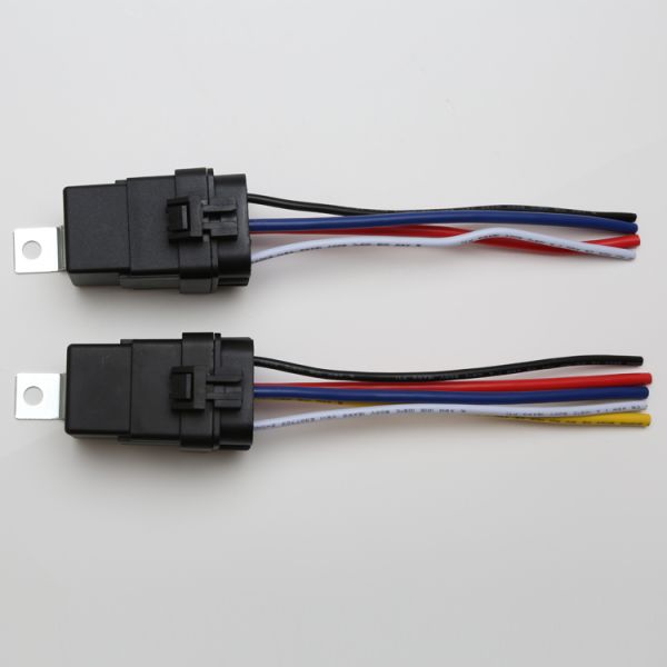 5 PIN SPDT JD2912 Car Relay 24V 12V 40A with Harness Sockets for Truck Motorcycle Boat