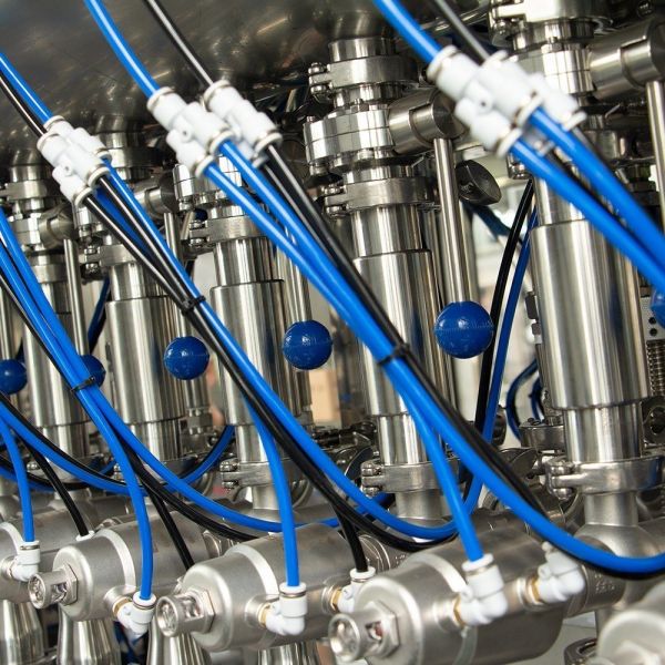 Automatic Piston Pump 50ml-5000ml Quantitative Ghee Filling Machine For Plastic Pet Bottle