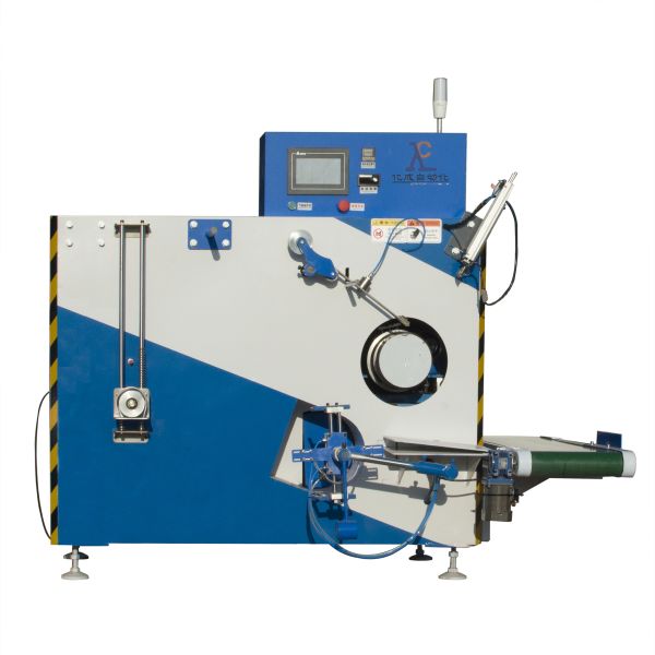 Compact 380V 2KW PP Coil Winder side view